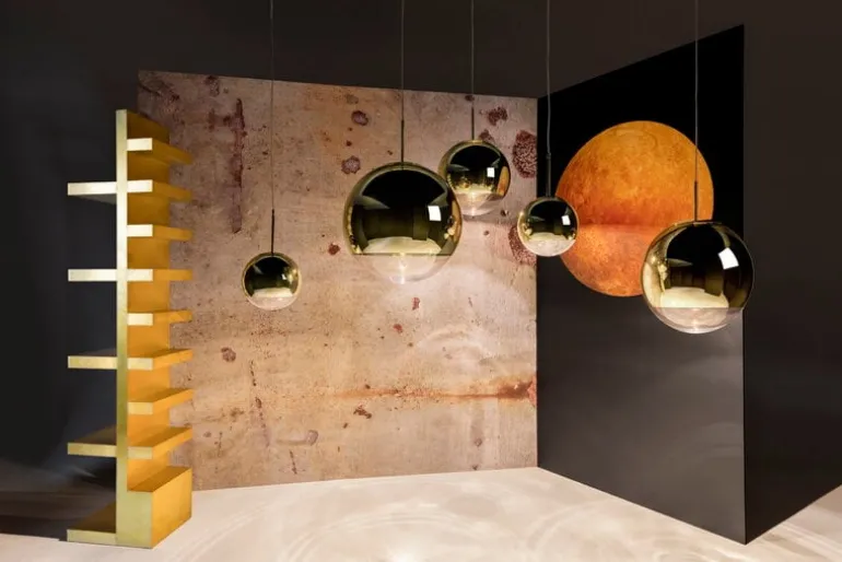 Tom Dixon Mirror Ball LED-pendel, 25 cm, silver