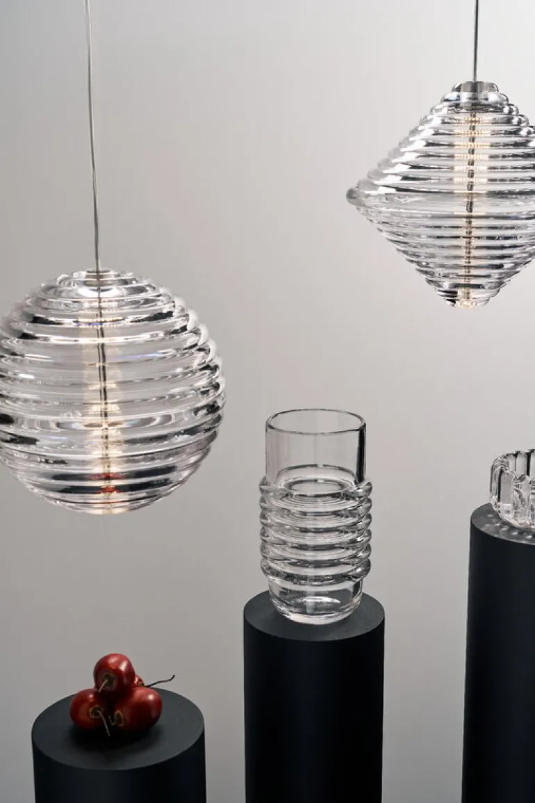 Tom Dixon Press Cone LED pendellampa, 2700 K, klar