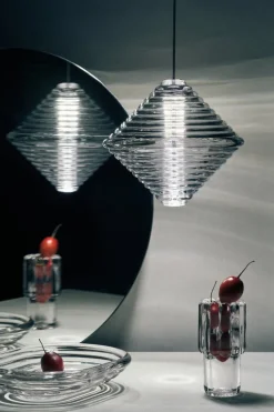 Tom Dixon Press Cone LED pendellampa, 2700 K, klar