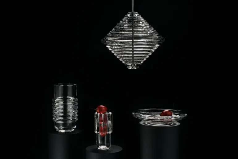 Tom Dixon Press Cone LED pendellampa, 2700 K, klar