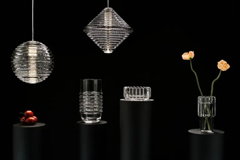 Tom Dixon Press Cone LED pendellampa, 2700 K, klar