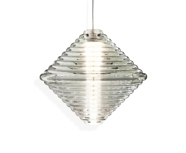 Tom Dixon Press Cone LED pendellampa, 2700 K, klar