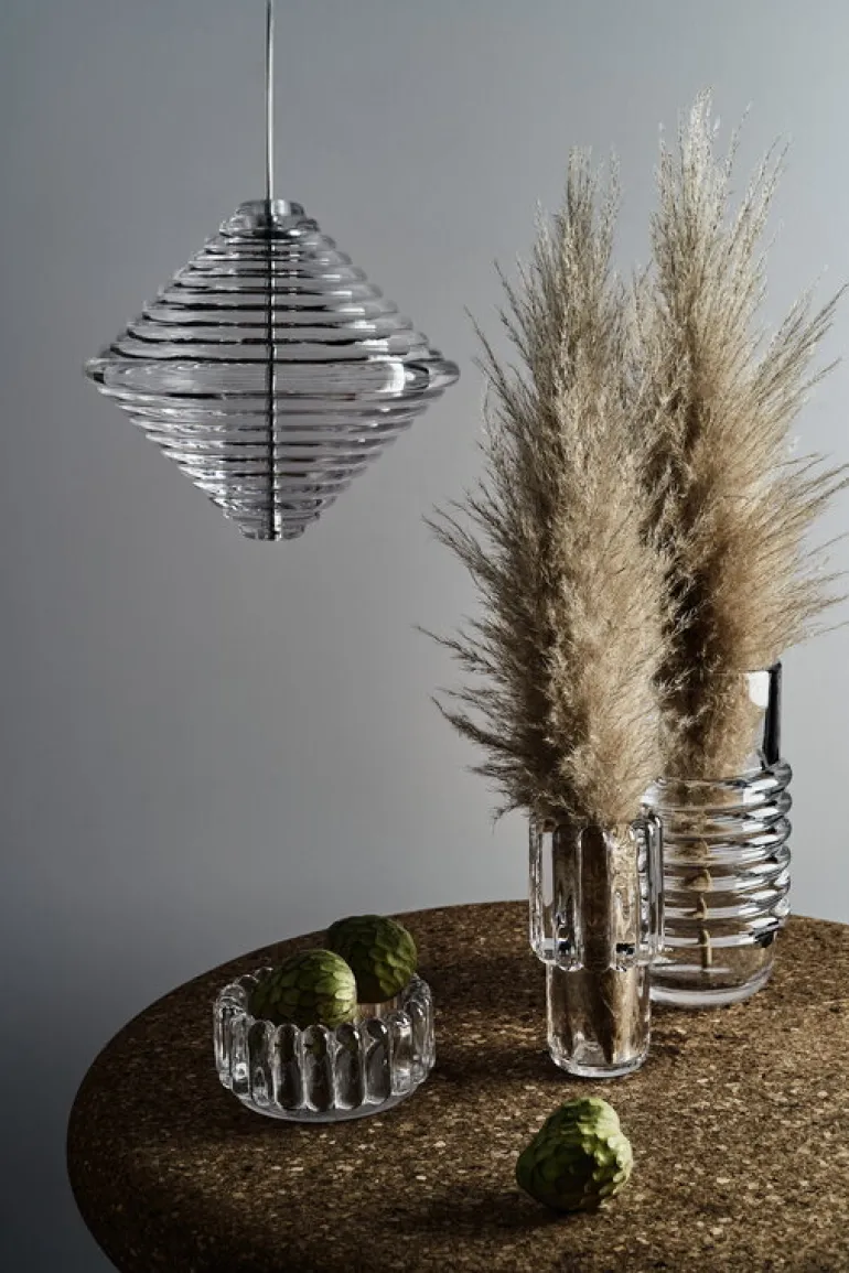 Tom Dixon Press Cone LED pendellampa, 2700 K, klar