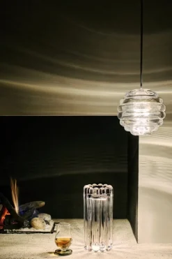 Tom Dixon Press Sphere Mini LED pendellampa, 2700 K, klar