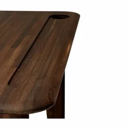 Tom Dixon Slab skrivbord, 120 x 60 cm, rökt ek
