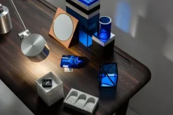 Tom Dixon Slab skrivbord, 120 x 60 cm, rökt ek