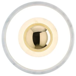 Tom Dixon Stone vägglampa, vit marmor