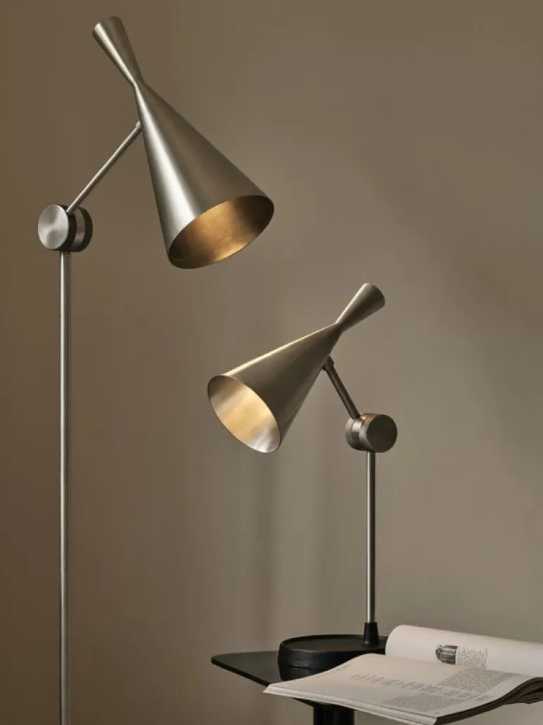 Tom Dixon Unbeaten bordslampa, LED, aluminium