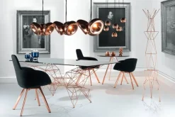 Tom Dixon Void LED-pendel, koppar