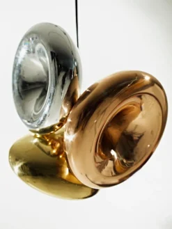 Tom Dixon Void LED-pendel, koppar