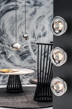 Tom Dixon Void LED-pendel, mässing