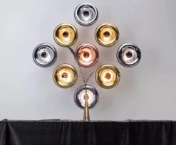 Tom Dixon Void Surface LED vägglampa, rostfritt stål