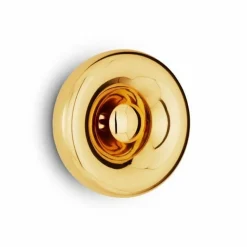 Tom Dixon Void Surface LED vägglampa, mässing