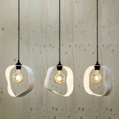 Tonfisk Design Utu pendel 26 cm, vit