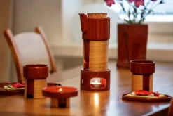 Tonfisk Design Warm kopp 2,4 dl, set om 2, brun - ek