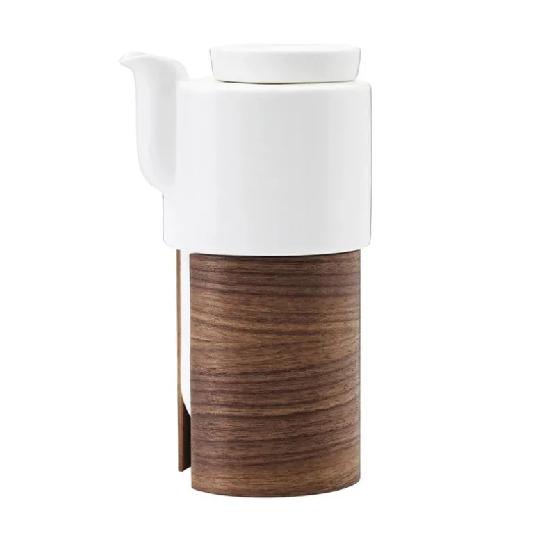 Tonfisk Design Warm tekanna med keramiklock 6 dl, valnöt