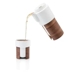 Tonfisk Design Warm tekanna med keramiklock 6 dl, valnöt