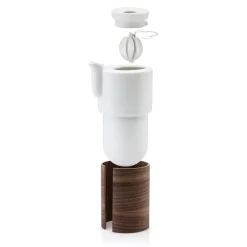 Tonfisk Design Warm tekanna med keramiklock 6 dl, valnöt