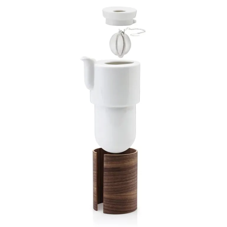 Tonfisk Design Warm tekanna med keramiklock 6 dl, valnöt