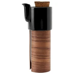 Tonfisk Design Warm tekanna 1,1 L, svart - valnöt, korklock