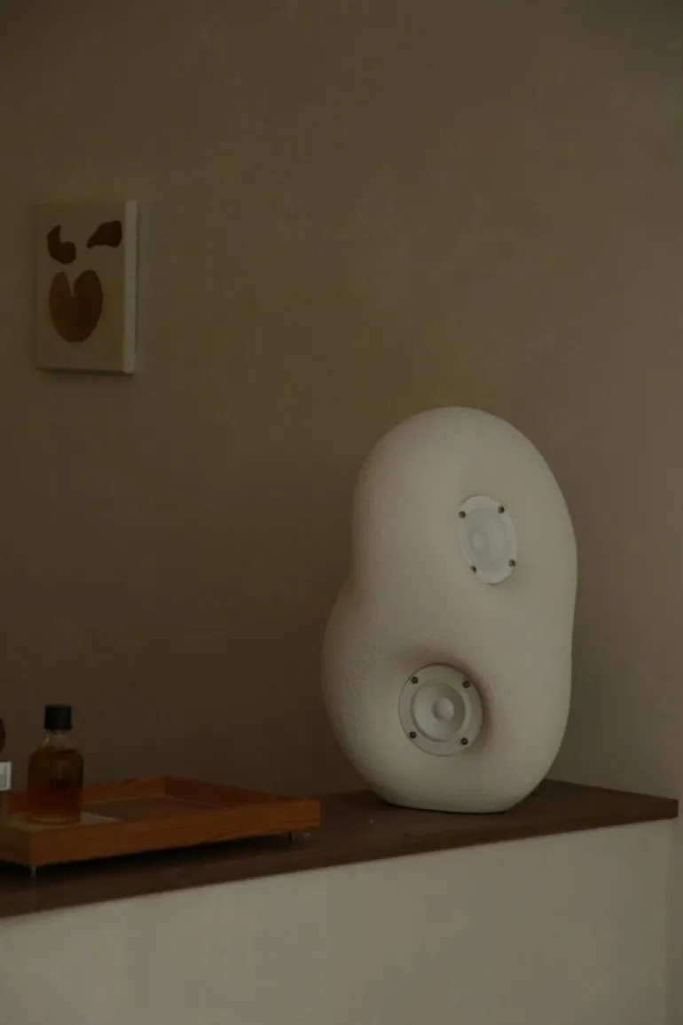 Transparent Acoustic Sculpture, vit