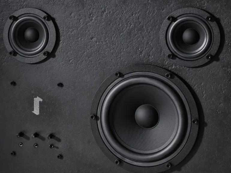 Transparent Acoustic Sculpture, svart