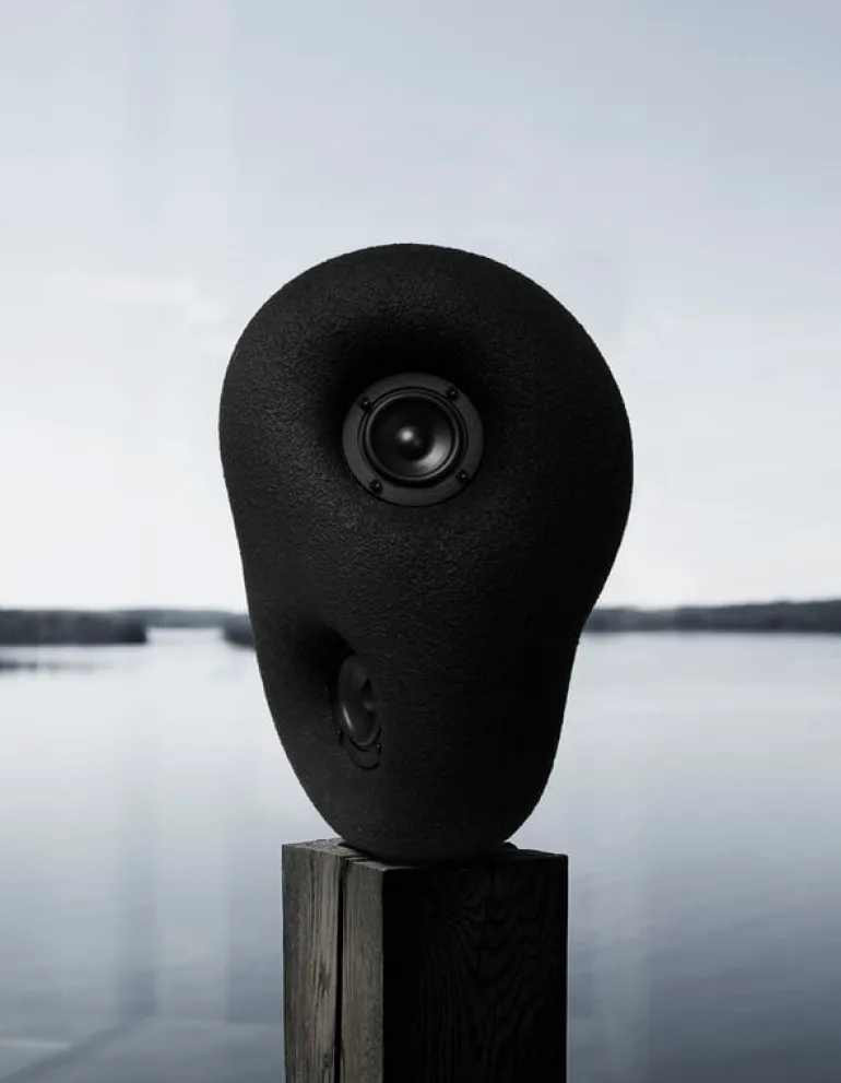 Transparent Acoustic Sculpture, svart