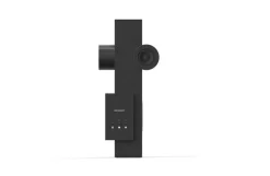 Transparent Brutalist Sculpture-högtalare, svart