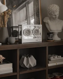 Transparent Small Transparent Speaker, metall