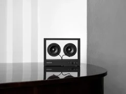 Transparent Small Transparent högtalare, svart