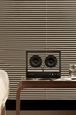 Transparent Small Transparent högtalare, svart