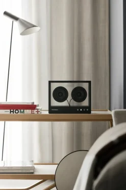 Transparent Small Transparent högtalare, svart