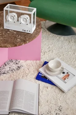 Transparent Small Transparent Speaker, vit