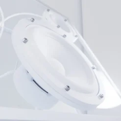 Transparent Transparent högtalare, vit