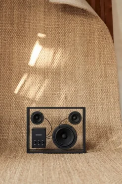 Transparent Transparent högtalare, svart