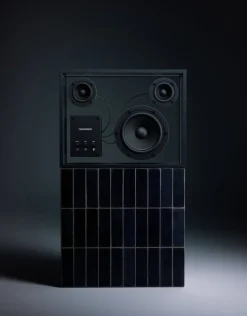 Transparent Transparent högtalare, svart