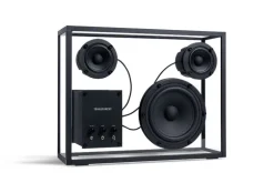 Transparent Transparent högtalare, svart