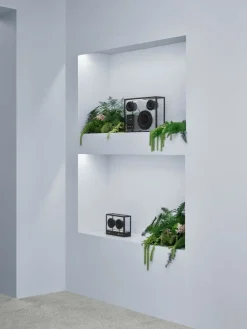 Transparent Transparent högtalare, svart