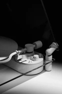 Transparent Transparent Turntable, vit