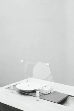 Transparent Transparent Turntable, vit