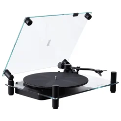 Transparent Transparent Turntable, svart