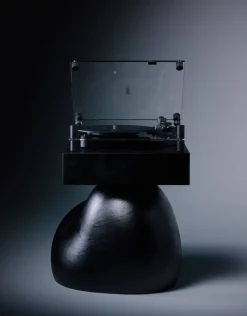 Transparent Transparent Turntable, svart