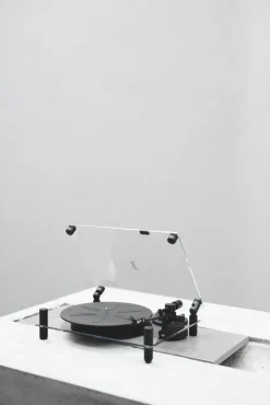 Transparent Transparent Turntable, svart