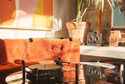 Transparent Transparent Turntable, svart