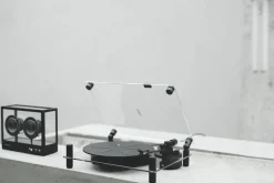 Transparent Transparent Turntable, svart