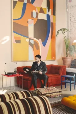 Transparent Transparent Turntable, svart