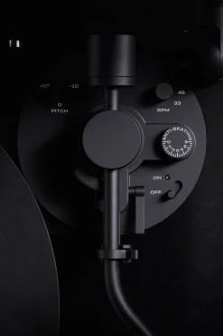 Transparent Transparent Turntable, svart