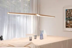 Tunto Swan pendellampa, 2700K, DALI dimbar, ek