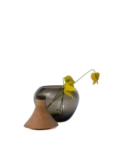 Utopia & Utility Apple stapelbar behållare, 16 x 12 cm, rök