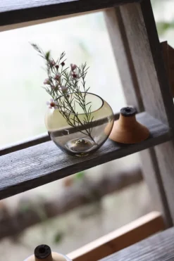 Utopia & Utility Apple stapelbar behållare, 16 x 12 cm, rök